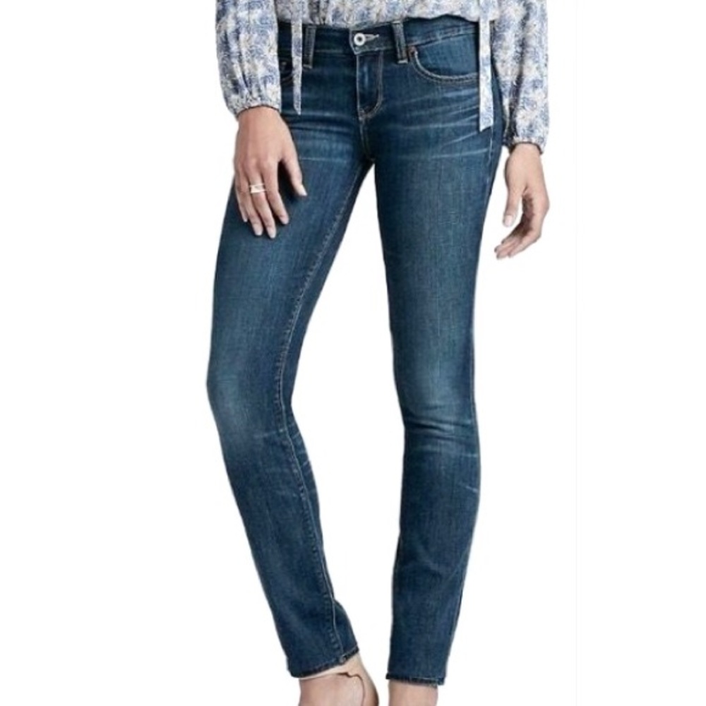 Lucky brand Lola skinny dark wash jeans